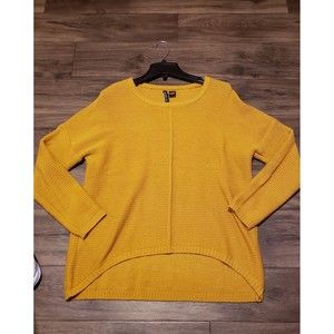 Free For All Mustard Sweater Women's Sz M